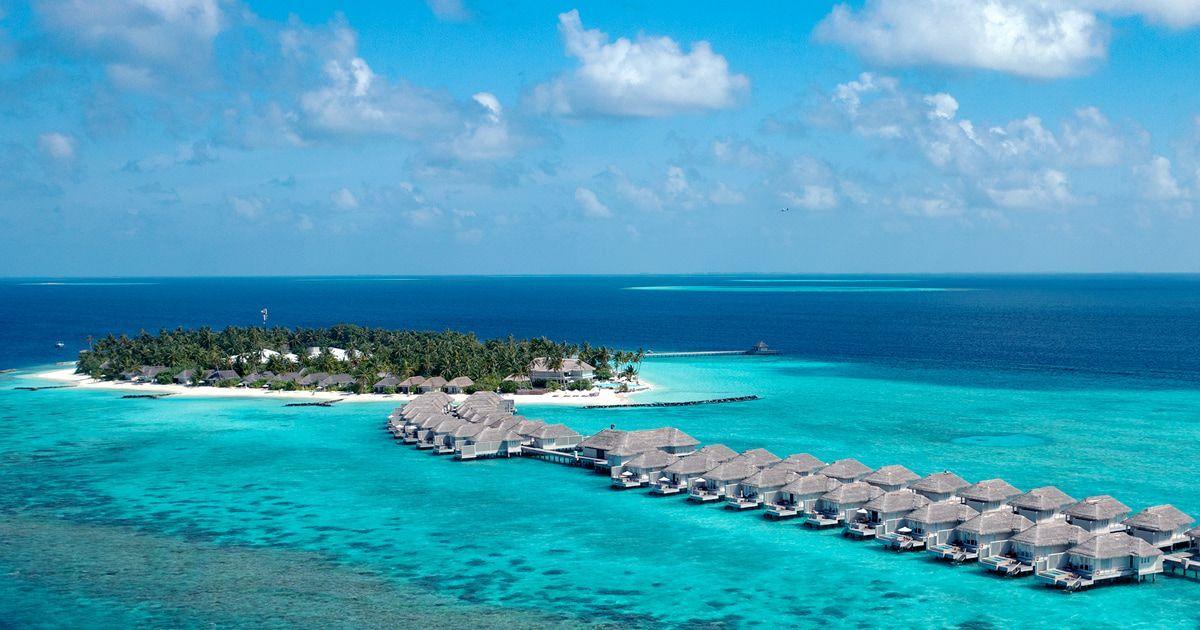 Baglioni Resort Maldives overwater villas in Dhaalu Atoll